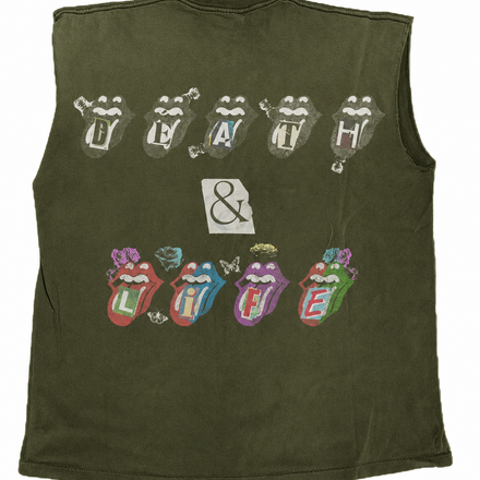 Death & Life Olive Tee or Tank (Favored Flea LA Exclusive)