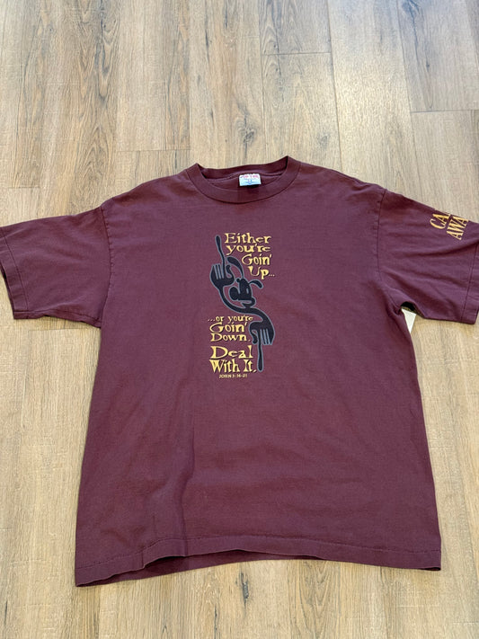 Your Either Going Up or Down Vintage Tee