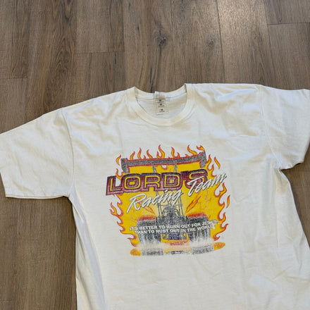 Kingdoms Lord Racing Team Flame Fader Vintage Tee 1990s